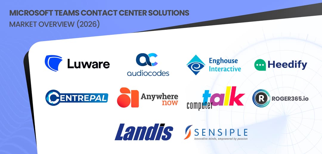 10 Microsoft Teams Contact Center Solutions & Their Differentiators in 2026