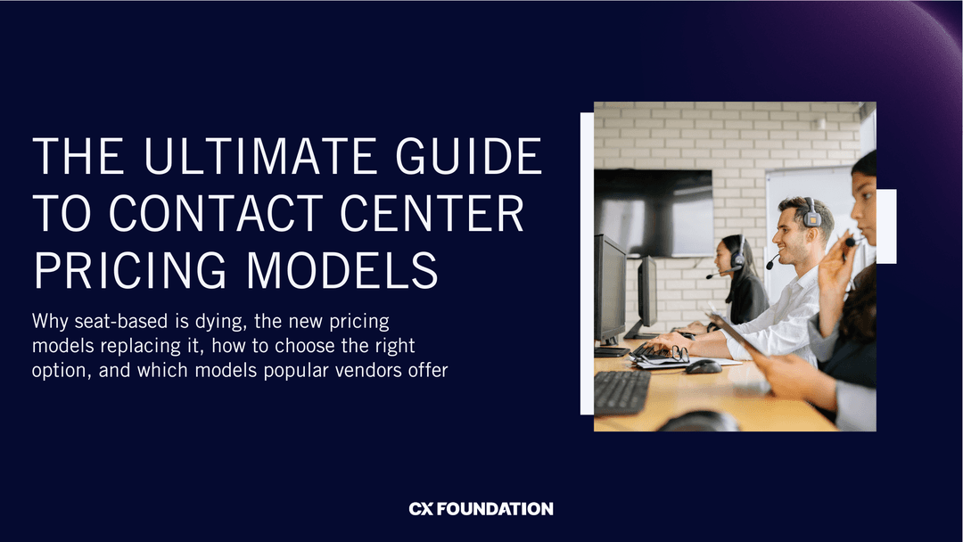 The Ultimate Guide To Contact Center Pricing Models